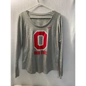 Ohio State The Nike Tee long sleeve tshirt gray‎ size medium